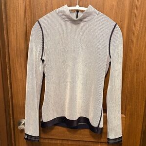 Phillip Lim Top with velvet trim